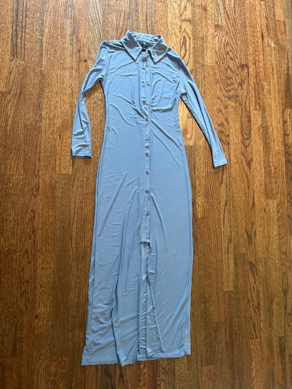 River island blue maxi dress